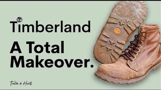 Timberland Earthkeepers Boot Refurbishment  Total Boot Makeover [upl. by Hasheem]