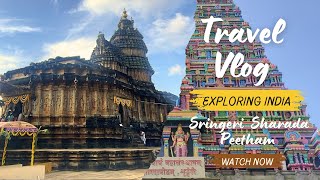 Sringeri Sharada Peetham tour in Hindi [upl. by Vona395]