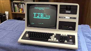 TRS80 Model 4 HiRes Graphics Upgrade [upl. by Lejeune]