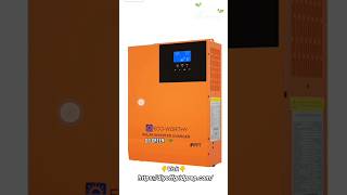 ECOWORTHY Allinone Solar Hybrid Charger Inverter solarinverters inverter solarenergy [upl. by Asa283]