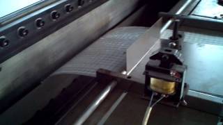 pleating machine for non woven and mesh [upl. by Nivert]