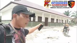 Proyek Bangunan Sekolah Tanpa Papan R A B Di Duga Proyek Siluman [upl. by Anyt]