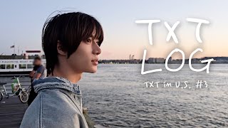 TXT in US 3 Precious moments of relaxation during the tour 📷🛍️🎮  TXTLOG  TXT 투모로우바이투게더 [upl. by Caitlin]