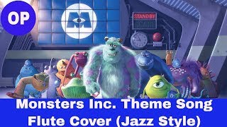 Monsters Inc  Theme Song Flute Cover [upl. by Mchail19]