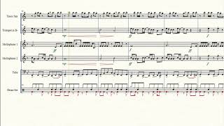 Asterisk by Orange Range sheet music Bleach Opening 1 [upl. by Araihc]