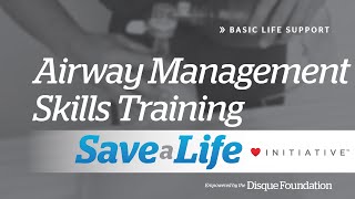 Airway Management Skills Training  Basic Life Support BLS 2020 [upl. by Caplan]