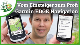 Garmin EDGE Navigation 🏁 Vom Einsteiger zum Profi 🏅 Basis Tutorial 1 📝 EDGE 1050 1040 Explore 2 [upl. by Maro670]