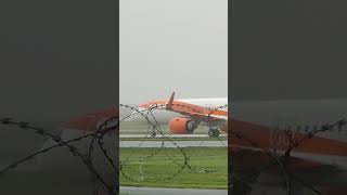 easyJet A321neo Taxi At Manchester aviation airline [upl. by Burrill911]