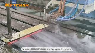 Surface Hardening of Steel Plate Guide Rails [upl. by Thinia]