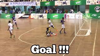 Wings University Futsal 2019  Season 2  Match of WUB VS BUET UIU BUP [upl. by Ayotel973]