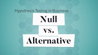 Hypothesis Testing in Business Null vs Alternative [upl. by Yngiram]