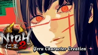 Nioh 2 Remastered Cute Female character Creation  Code [upl. by Erehs]