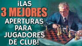 Las 3 Mejores 👊 Aperturas para Jugadores de Club con GM Damian Lemos [upl. by Ylrak149]