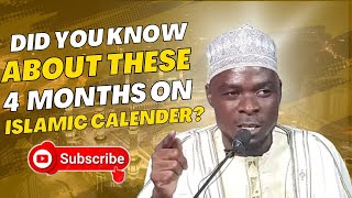 The 4 Significance Months on the Islamic Calendar  MUST KNOW [upl. by Eloc]