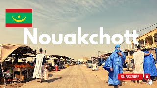 NOUAKCHOTT MAURITANIA City tour Cycling tour Travel Sahara [upl. by Newell]