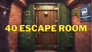 How to complete 40 escape room on fortnite 40 ESCAPE ROOM FORTNITE CREATIF PART 1 [upl. by Adriano3]