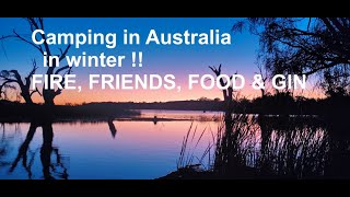 CAMPING IN WINTER AUSTRALIA OUTBACK BARMERA SOUTH AUSTRALIA TRAVEL VLOG camping outback drone [upl. by Neehar519]