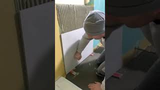 Badsanierung👌 fliesenleger baustelle плиточник tiles construction work home tips [upl. by Drawyeh]