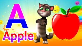 for Apple B for Ball C for Cat D For Dog Learning Tv Phonics Song A To Z Alphabet [upl. by Vanni]