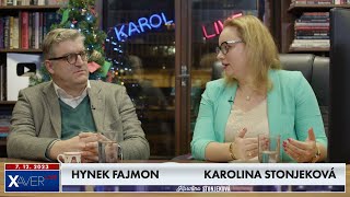 Hynek Fajmon  Karolina Stonjeková s hostem [upl. by Irollam]