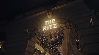 Our Spectacular Hotel Christmas Lights at The Ritz [upl. by Saber54]