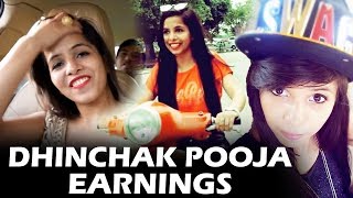 You wont believe Dhinchak Poojas Earning Through YouTube Videos [upl. by Favian]