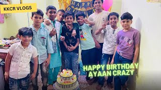 Ayaan khan birthday party with crazy friends [upl. by Belter525]