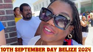 10th DAY CELEBRATIONS PARADE IN BELIZE CITY 2024 [upl. by Packer]