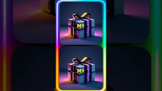 Choose Your Gift🎁🤩🤮M9 vs M9subscribe shorts gift box [upl. by Karee]