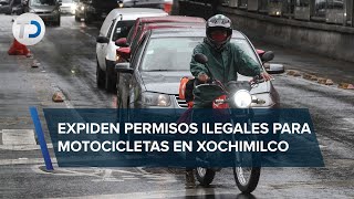 En Xochimilco locales ilegales venden permisos de circulación de Guerrero desde 120 pesos [upl. by Eigroeg]