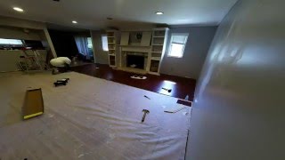 TrafficMaster Brazilian Cherry Laminate install Time Lapse [upl. by Trammel]