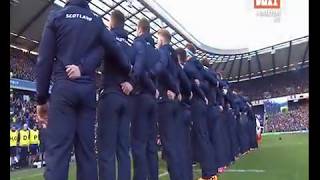 Inno nazionale scozzese  Stadio di Murrayfield  Nazionale di Rugby scozzese  6 Nazioni 2020 [upl. by Einapets814]