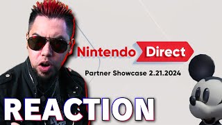 Nintendo Direct Partner Showcase 2212024 FULL REACTION  HMK [upl. by Faden]