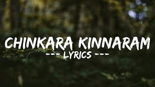 Chinkara Kinnaram Song  lyrics  Black Memories [upl. by Ahsenav]