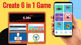 Create Your Own 6 In 1 Prediction Game Website I Start Online Earning  Earning App  Color Game [upl. by Notkcorb326]