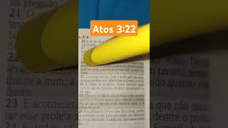 Atos 322 Leitura da Bíblia deus amor jesus religion viral motivation gamer shorts fé [upl. by Auberta]