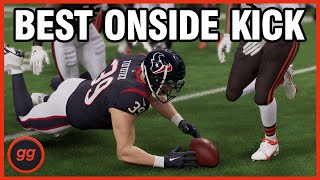 How to Recover Onside Kicks EVERY TIME [upl. by Aneleiram]