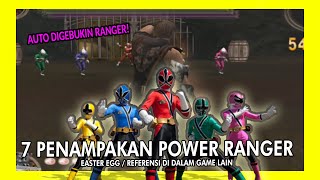 TERNYATA POWER RANGER MUNCUL DI 7 GAME INI LHOOO  7 PENAMPAKAN POWER RANGER DALAM GAME [upl. by Blanding]