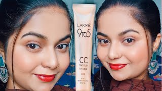 Daily Simple makeup for home Lakme CC cream  Lakme CC cream [upl. by Tai]