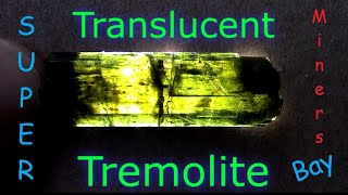 Beautiful translucent Tremolite Crystal found while out Rock Hounding at Miners Bay Ontario [upl. by Carlson377]