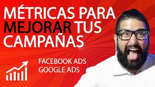 ALCANCE IMPRESIONES CPC CTR y CONVERSIONES  ESTADISTICAS FACEBOOK ADS Y GOOGLE ADS [upl. by Lasorella]