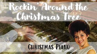 Rockin Around the Christmas Tree  Piano [upl. by Eehc]