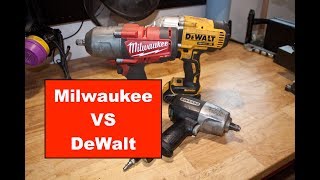 Milwaukee vs DeWalt 12quot Impact Review [upl. by Aicats559]