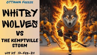 Whitby Wolves vs Kemptville Storm U15 DS [upl. by Myna]