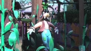 The Barnstormer at Goofys Wiseacre Farm RideThrough  Magic Kingdom [upl. by Neelcaj]