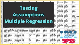 SPSS Tutorial Testing Assumptions of Multicollinearity and Linear Relationships [upl. by Yriek]