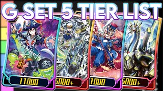 Tier List for the G Set 5 Meta Moonlit Dragonfang  Vanguard Zero JP [upl. by Oluap921]