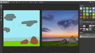 Tutorial  NVIDIA Canvas 🎨 [upl. by Hebner698]