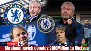 Roman Abramovich Donates 100 Million to Chelsea for Staff Player Development and Charity [upl. by Atirhs]