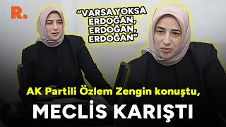 AK Partili Özlem Zengin konuştu Meclis karıştı [upl. by Nol]